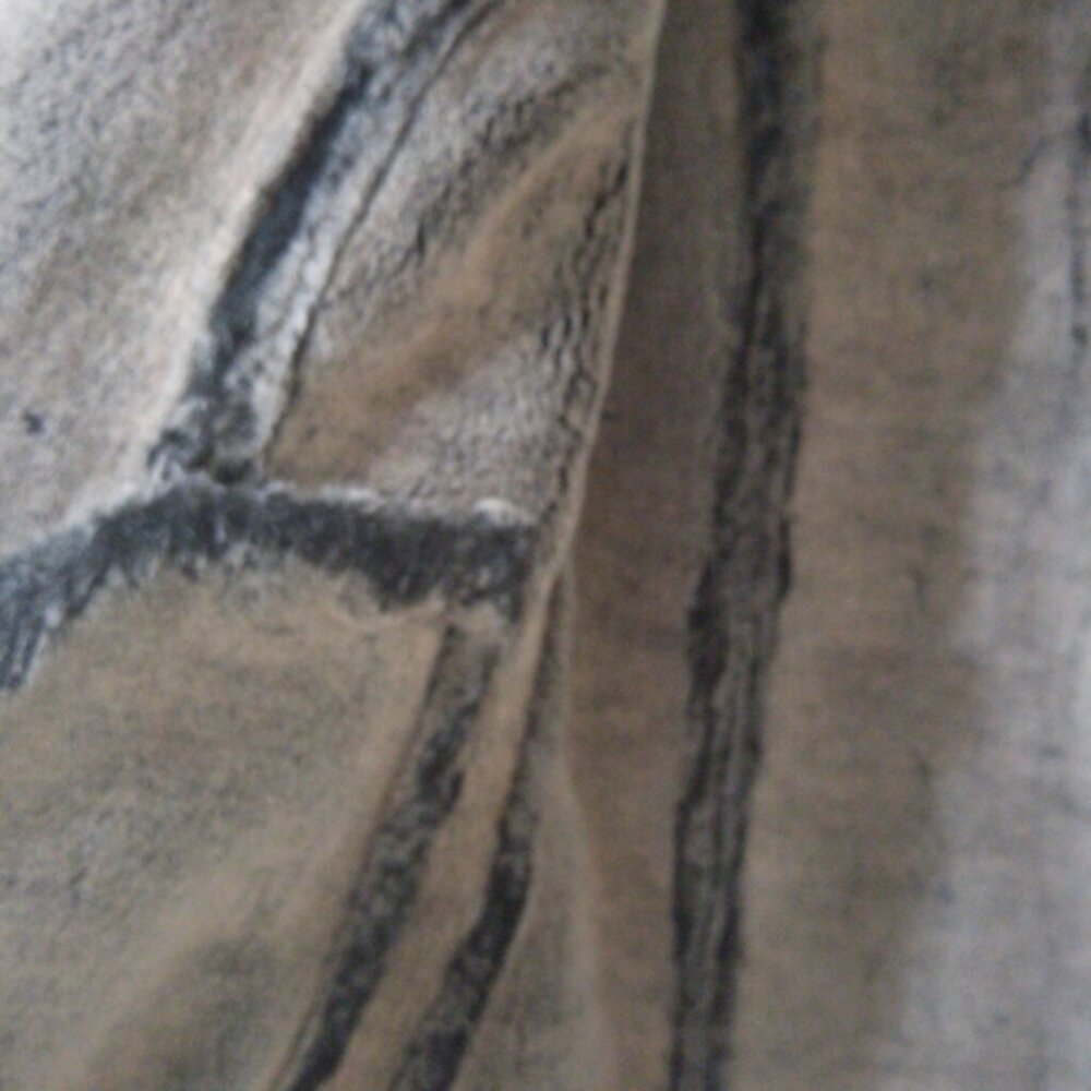 Taupe/gray faux shearling jacket size small - Picture 4 of 8